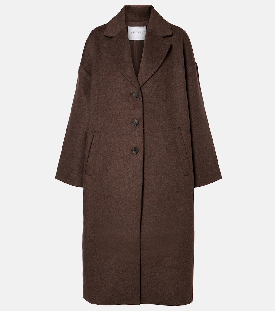 Lafayette wool-blend coat