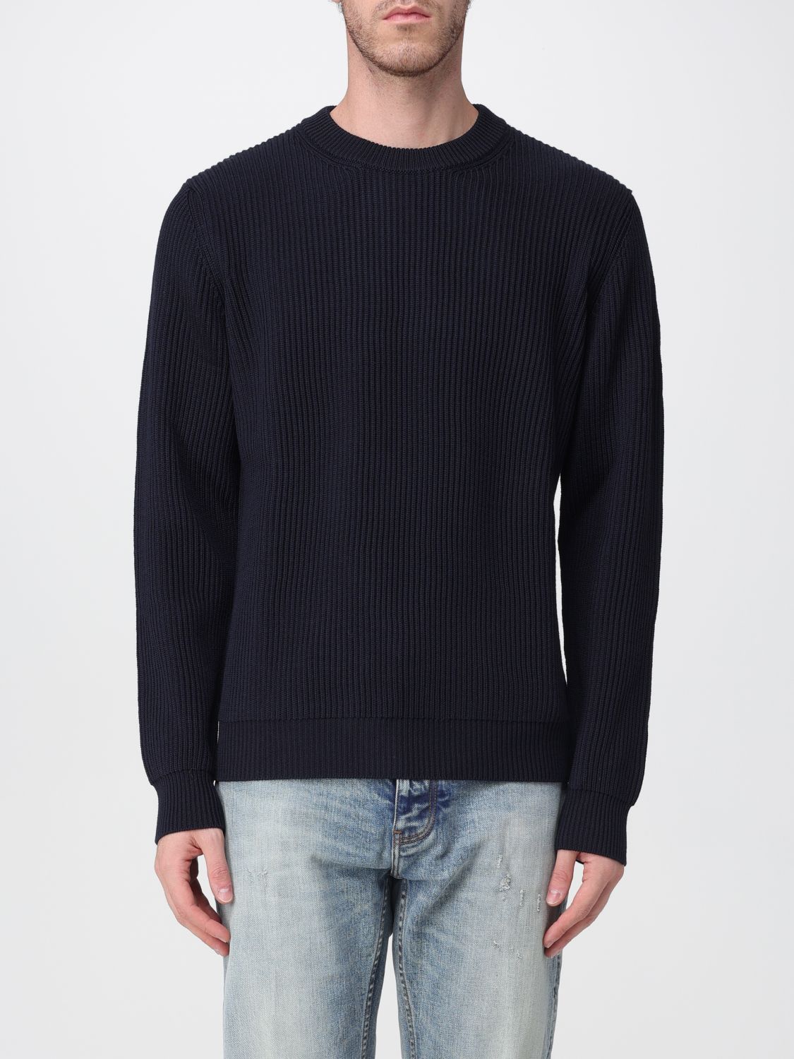Sweater Men color Blue