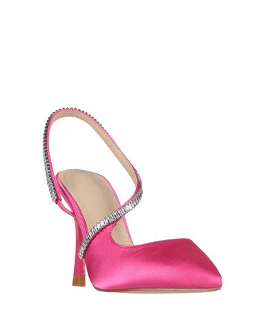 Woman Pumps Fuchsia Size 7 Textile fibers