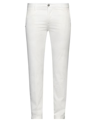 Re_hash Man Pants White Size 29 Cotton, Lyocell, Elastane