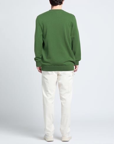 Man Sweater Green Size 44 Cashmere