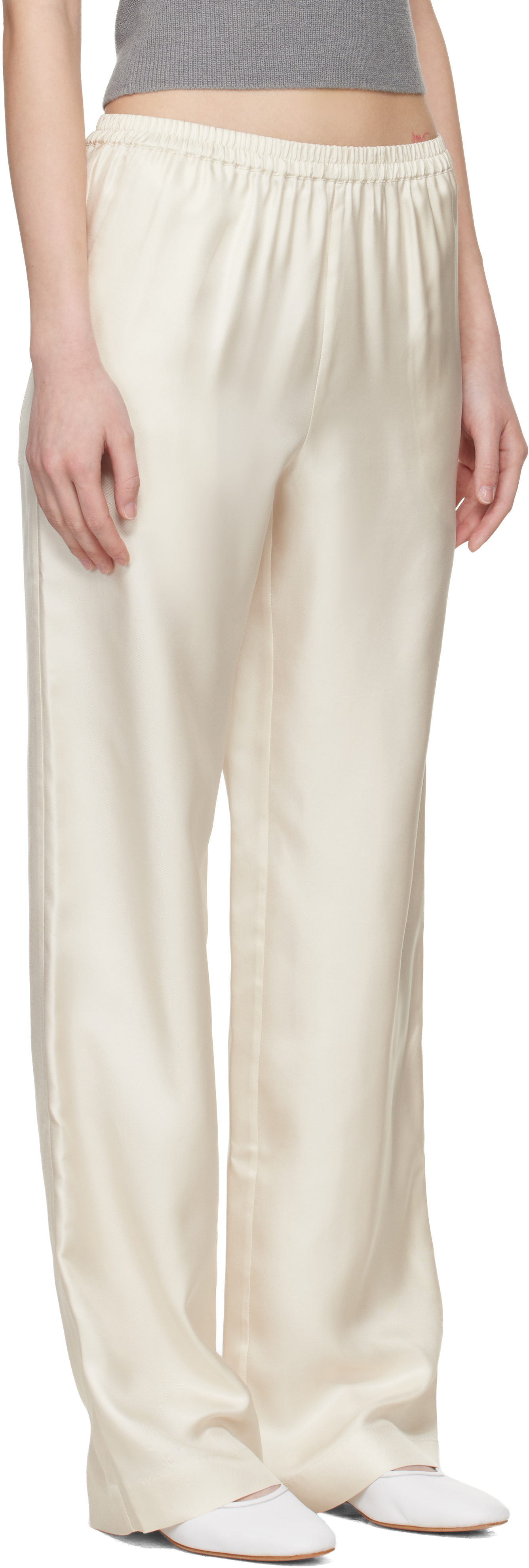 Off-White Alera LDS Silk Twill Trousers