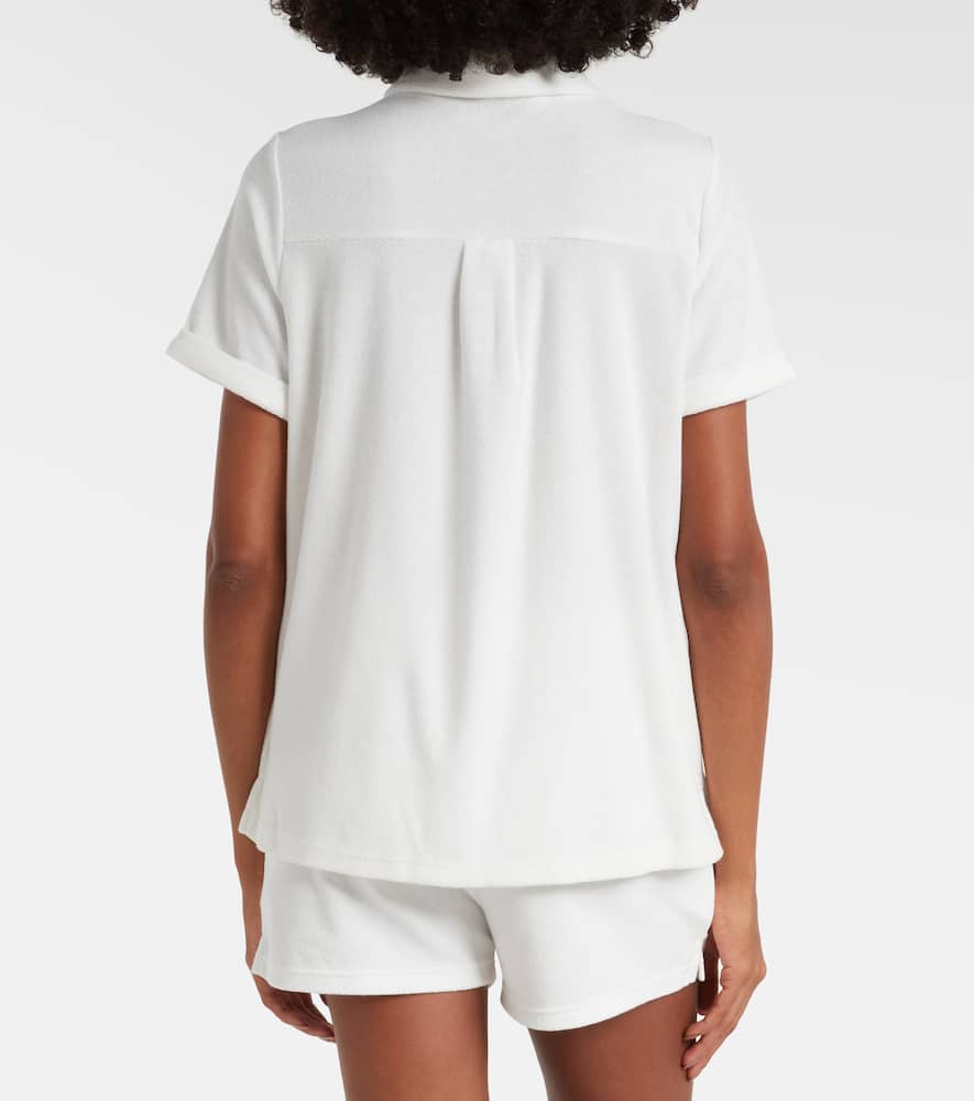 Tori cotton-blend shirt