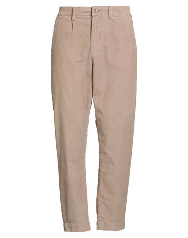 Man Pants Light brown Size 30 Cotton, Elastane