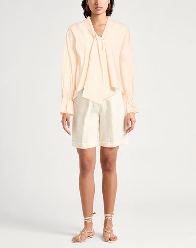 Woman Shirt Blush Size 4 Cotton