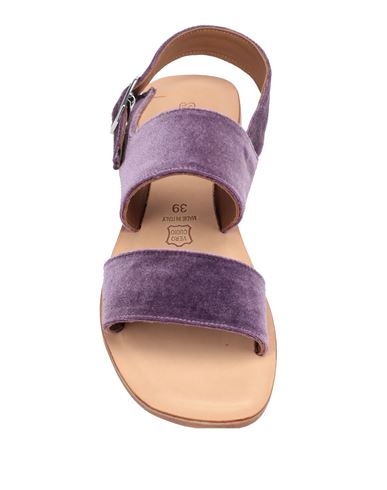 Woman Sandals Purple Size 6 Textile fibers