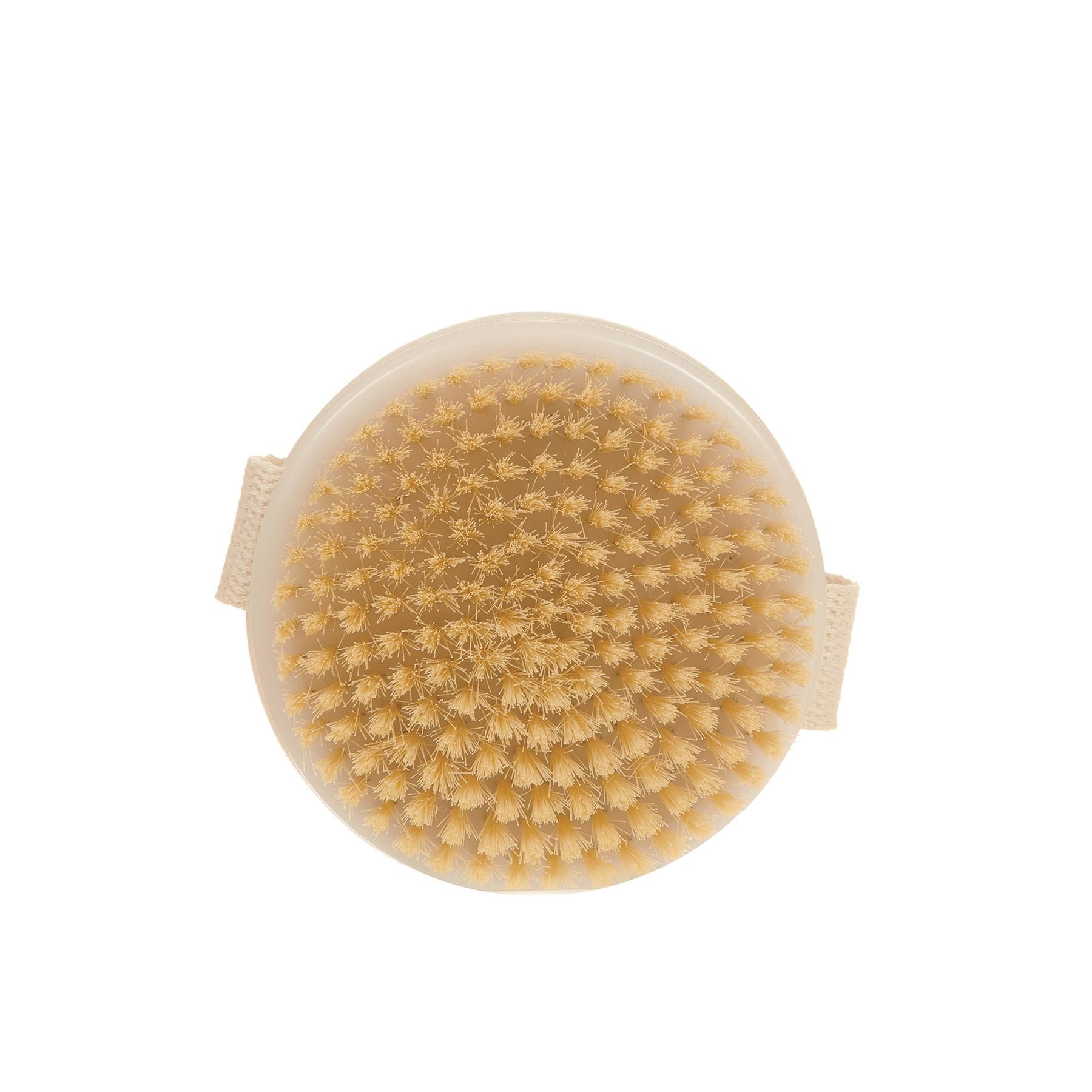 Danielle Creations Unisex Bathtopia Bamboo Handheld Dry Body Brush in Brown