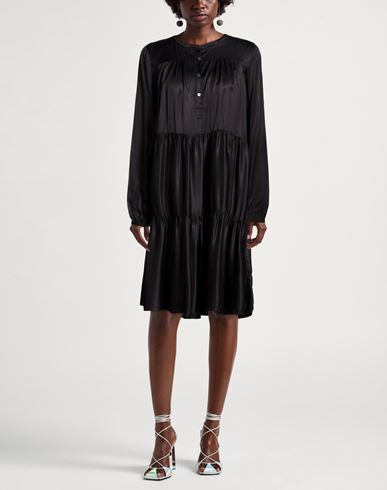 Woman Mini dress Black Size S Viscose