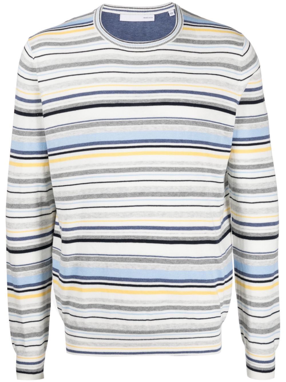 The Philippe striped jumper - Blue