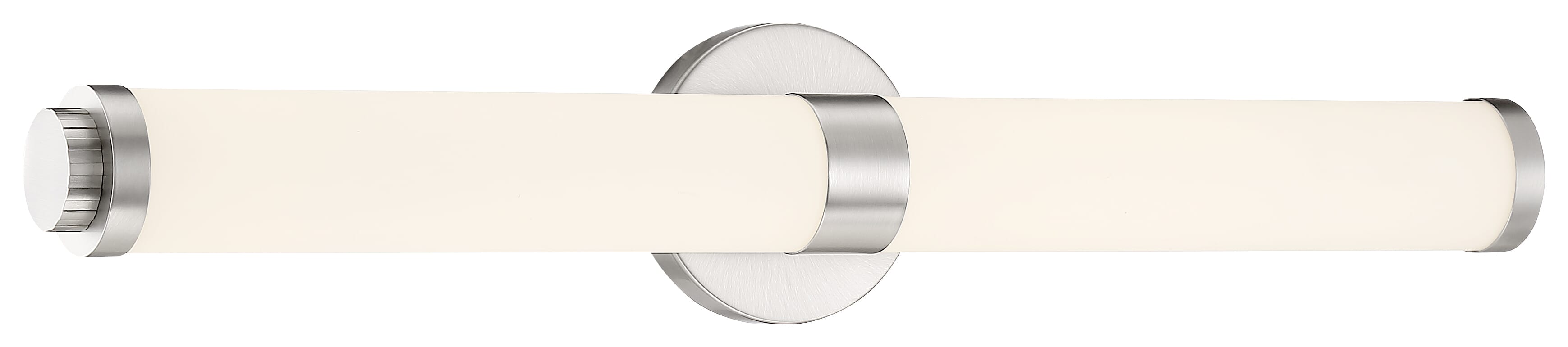 Access Aqua Bathroom Vanity Light in Brushed Steel - 62531LEDD-BS/OP