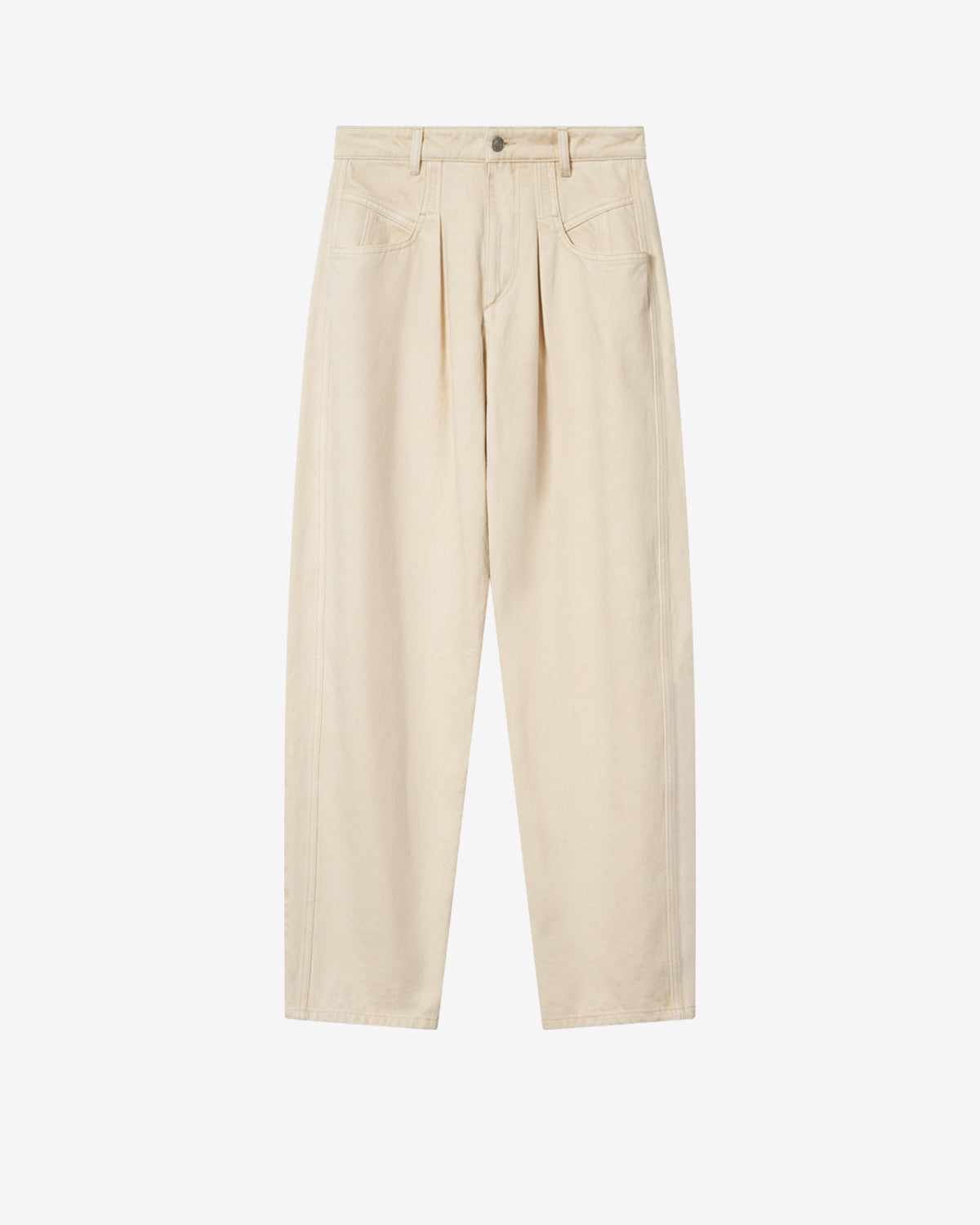 Lisha Pants - Women - Beige - Size 42 -