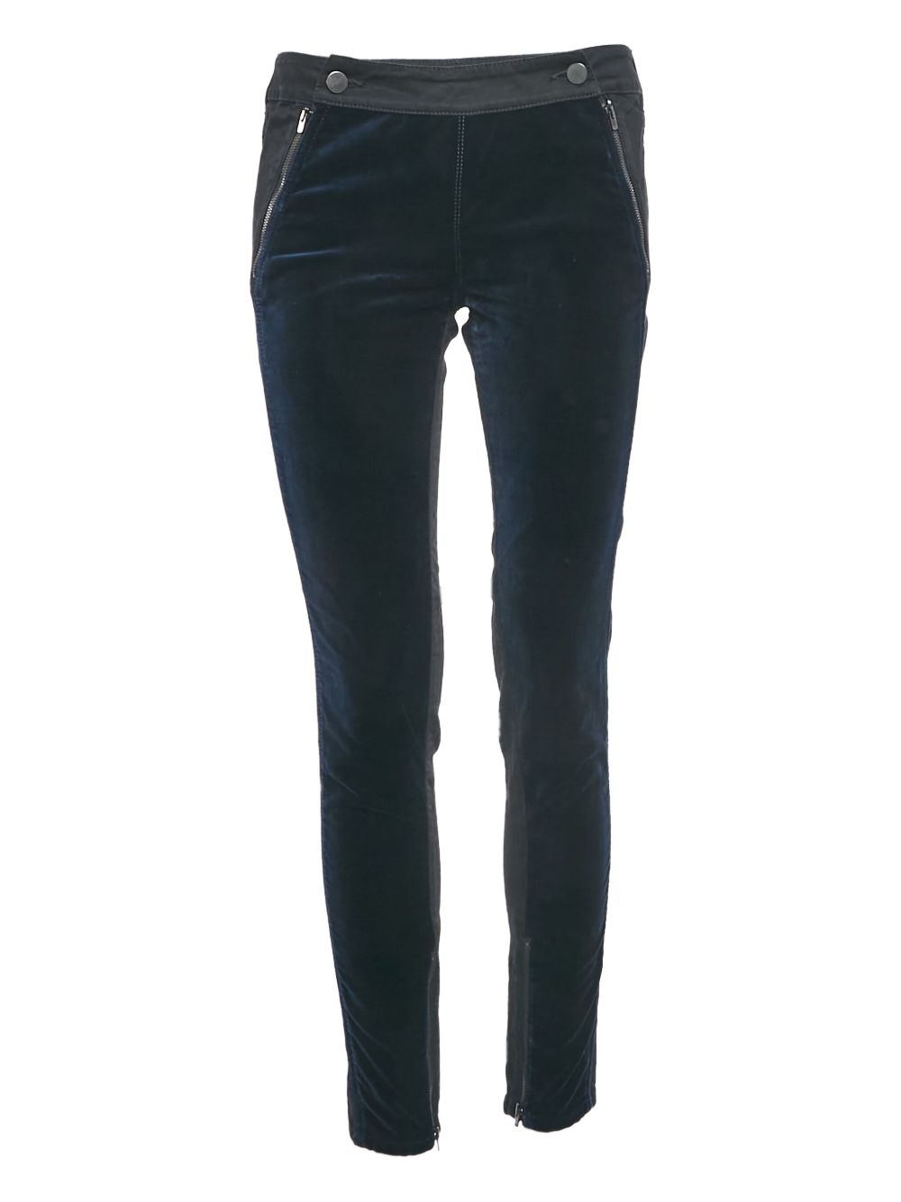 Velvet jeans - Black
