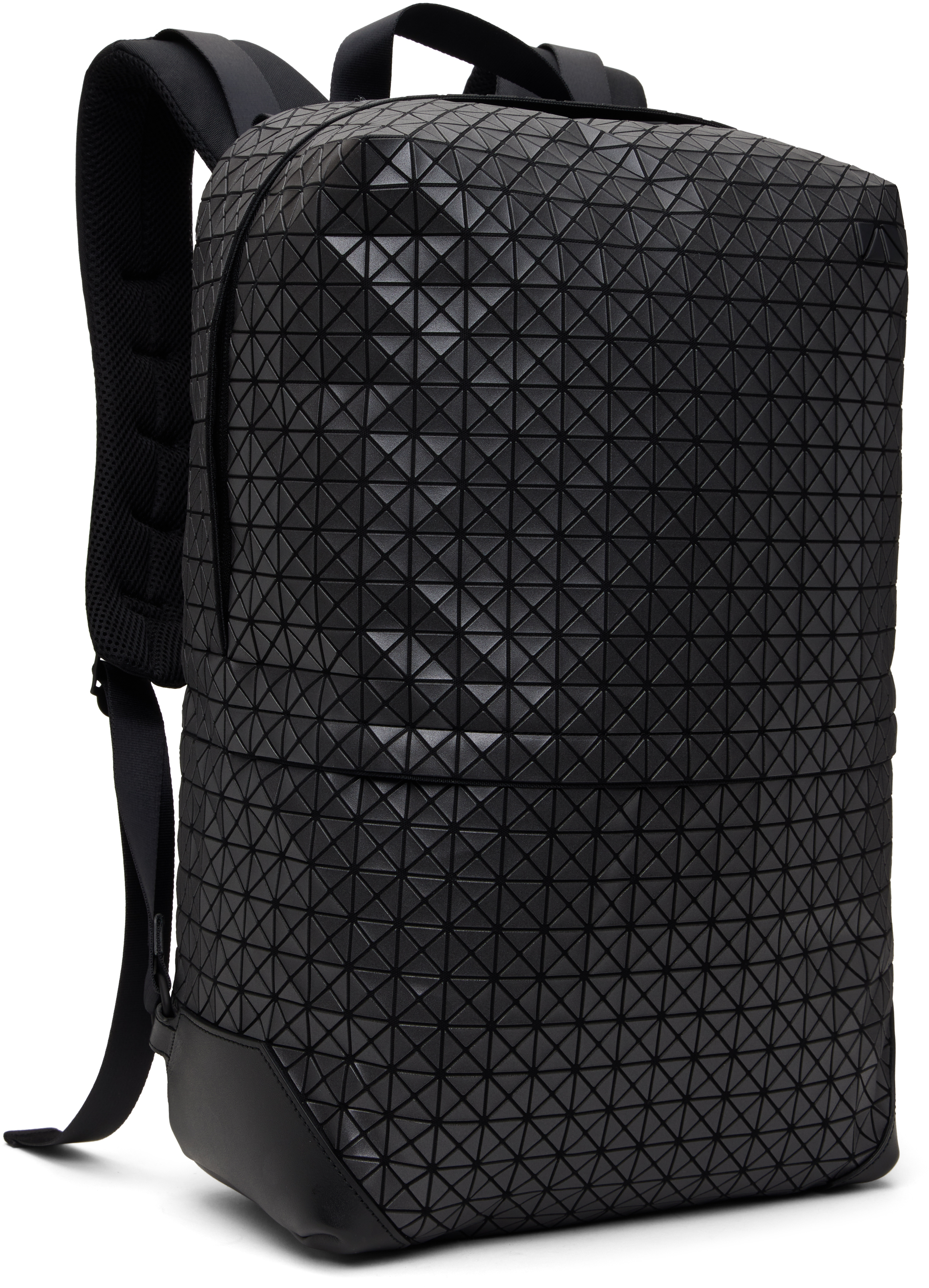 BAO BAO ISSEY MIYAKE Gunmetal Liner Backpack