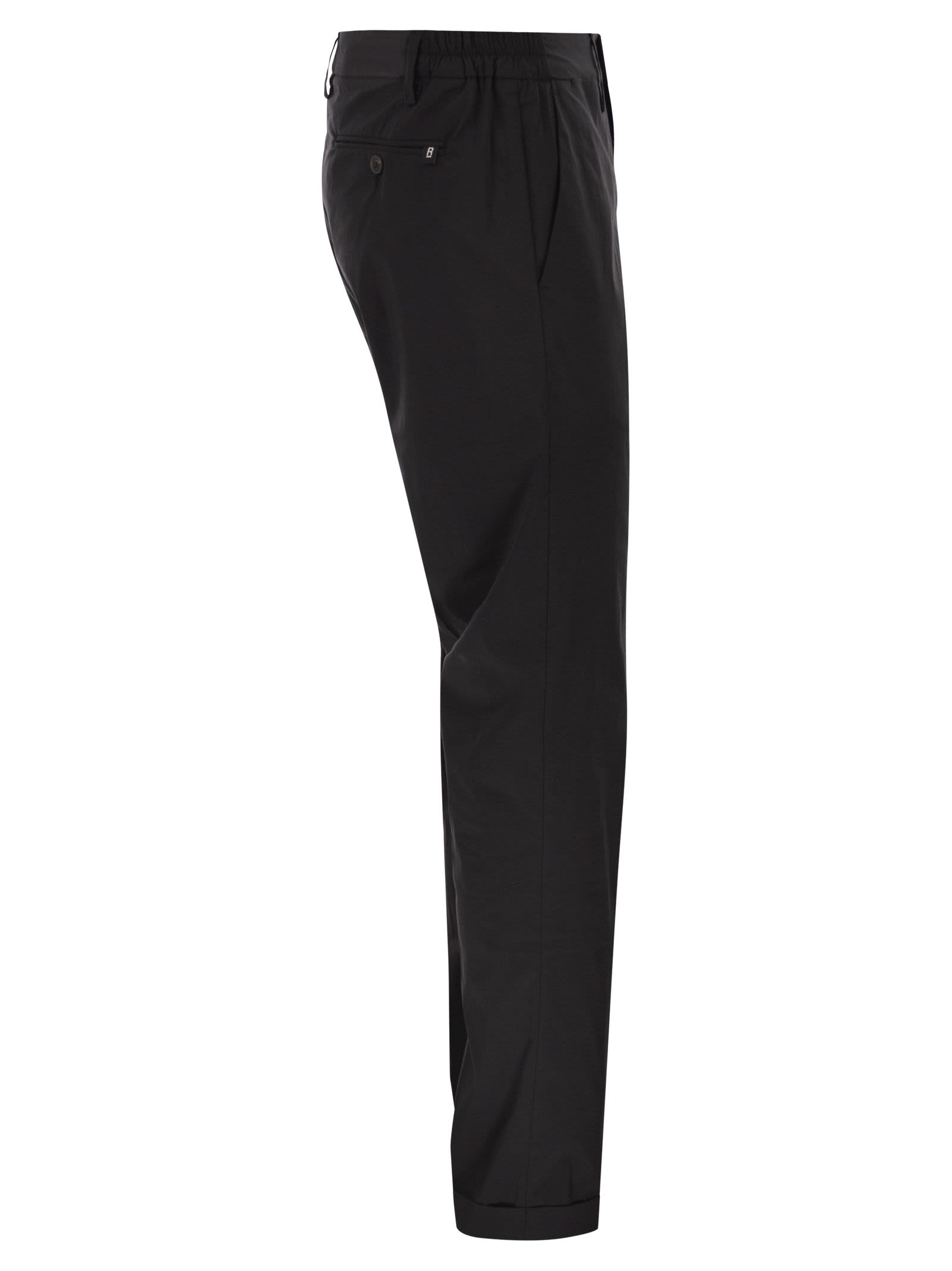 Re Hash - Pantalon chino coupe slim en coton technique stretch