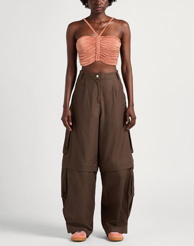 Woman Top Camel Size ONESIZE PES, Elastane