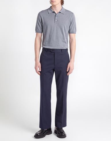 Man Pants Midnight blue Size XL Cotton, Elastane