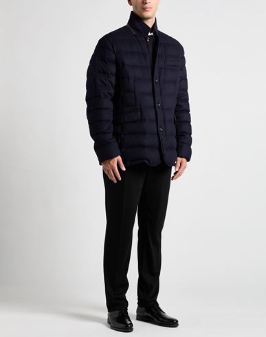 Man Puffer Midnight blue Size 50 Wool, Cashmere