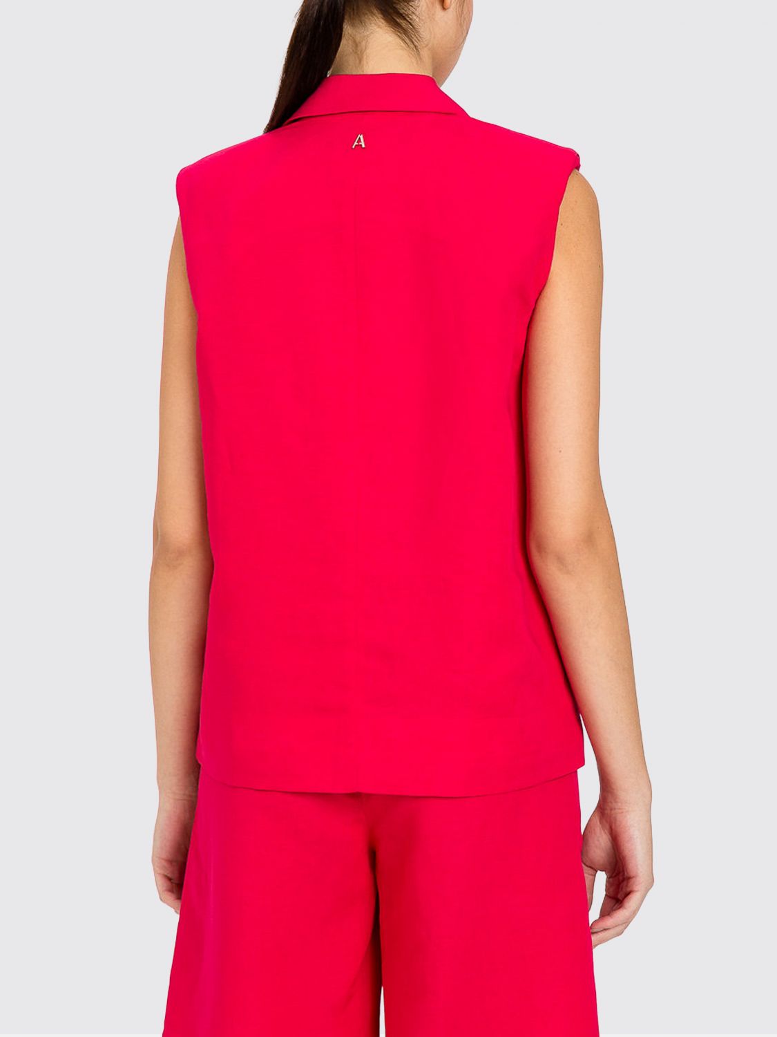 Waistcoat Woman color Red
