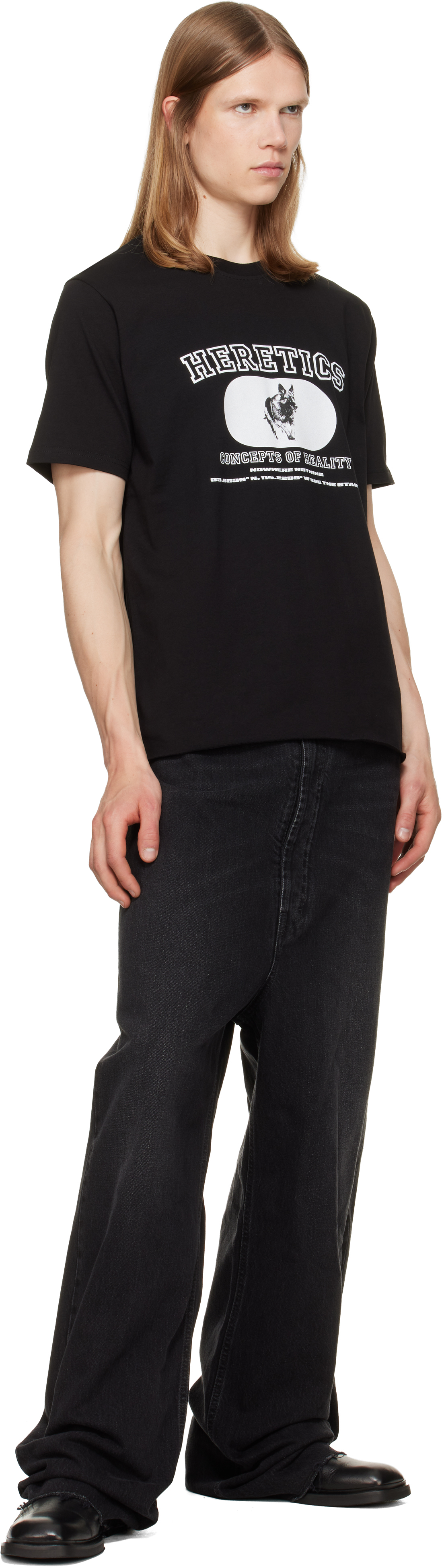 Black 'Concepts of Reality' T-shirt