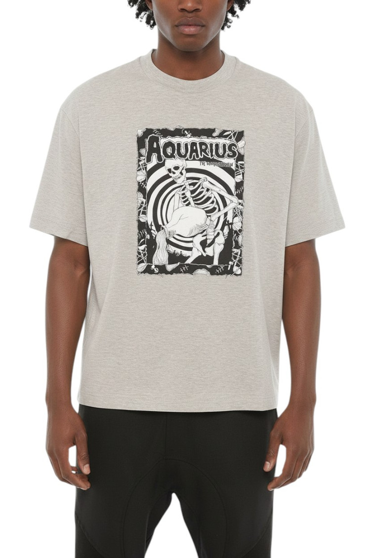 Light Grey Graphic T-Shirt