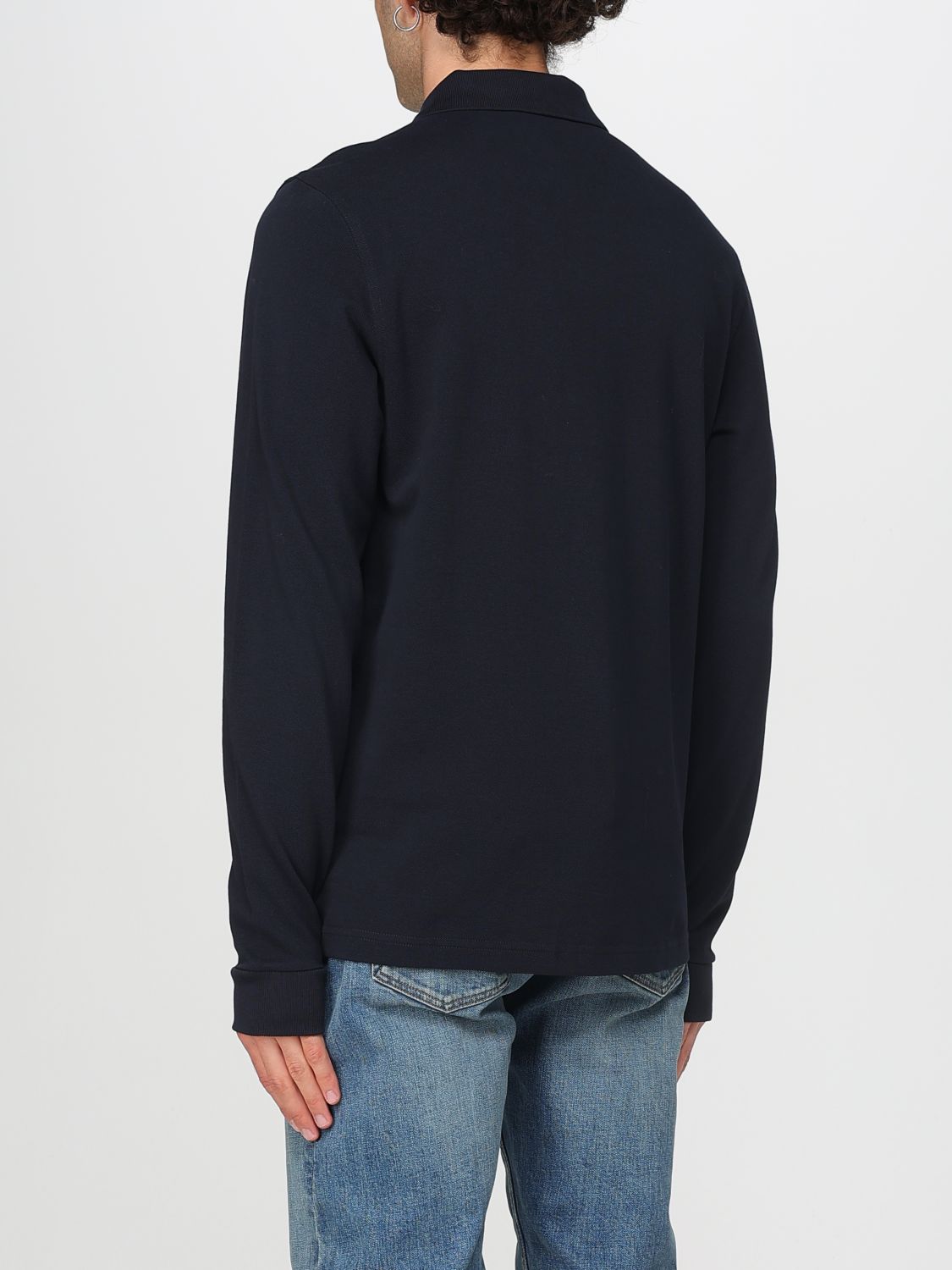 Polo Shirt Men color Blue