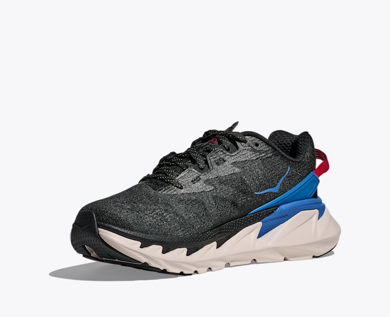HOKA Elevon 2 TS Shoes in Black/Electric Cobalt