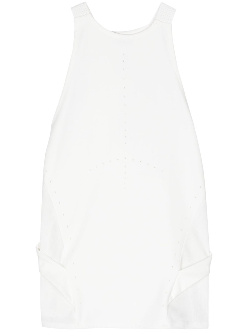 Twist-detailing tank top - White