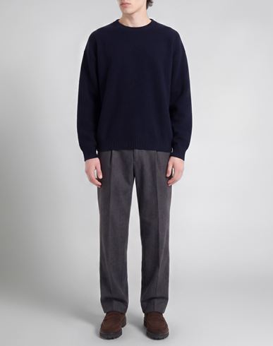 Man Sweater Navy Size 42 Merino Wool