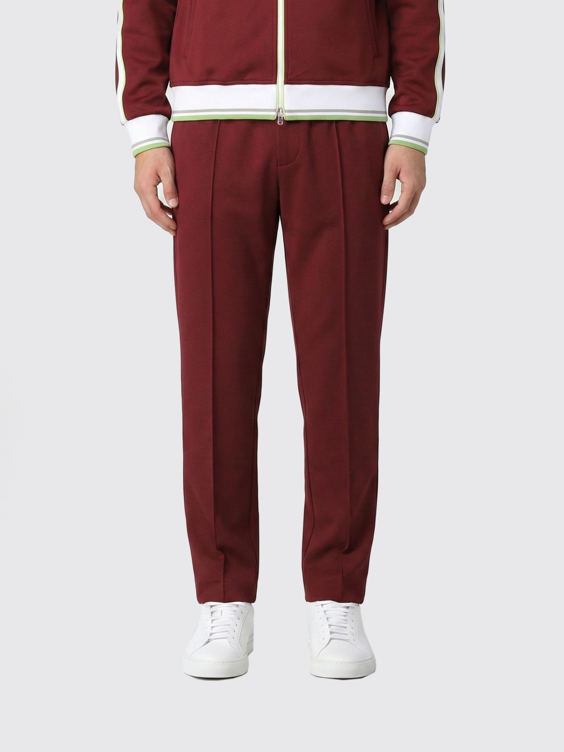 Pants Men color Burgundy