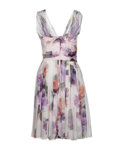 Woman Midi dress White Size 2 Silk