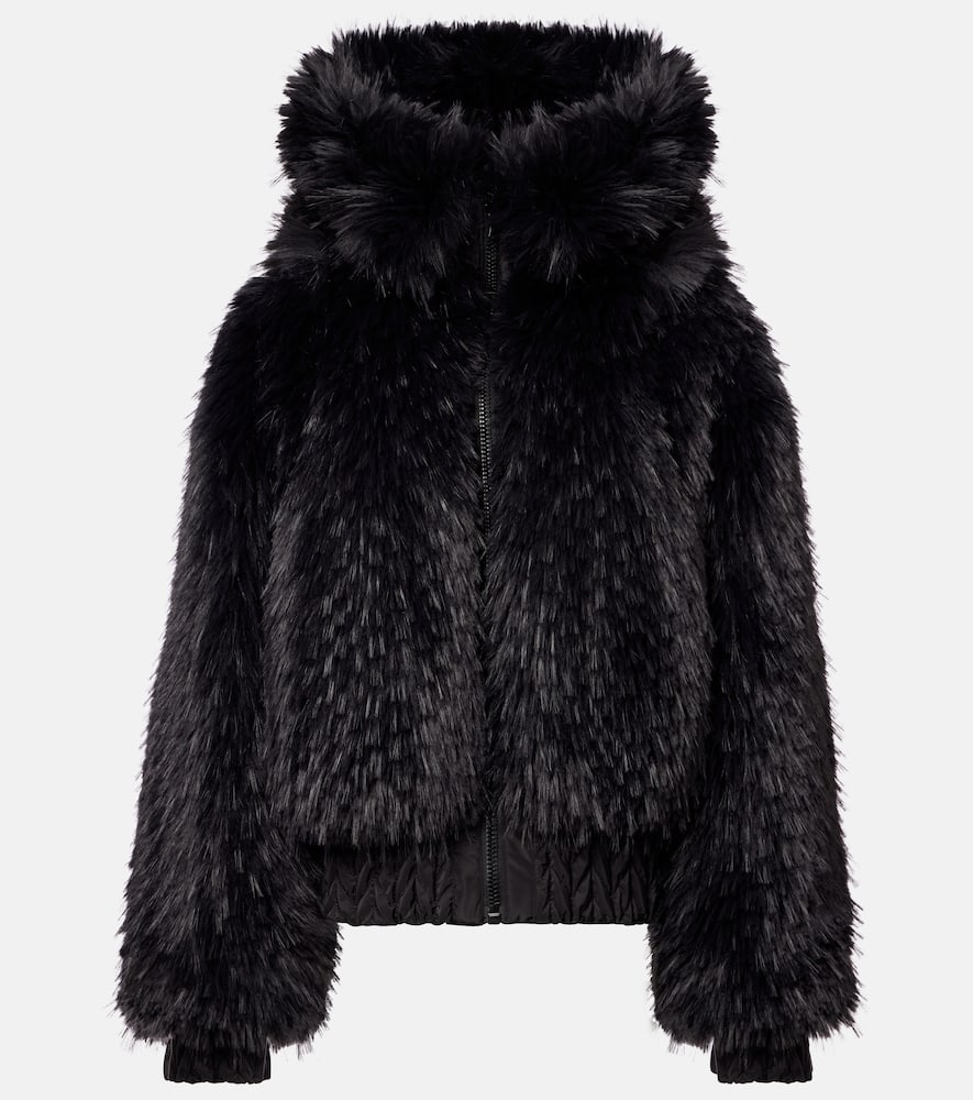 Indira reversible faux fur ski jacket