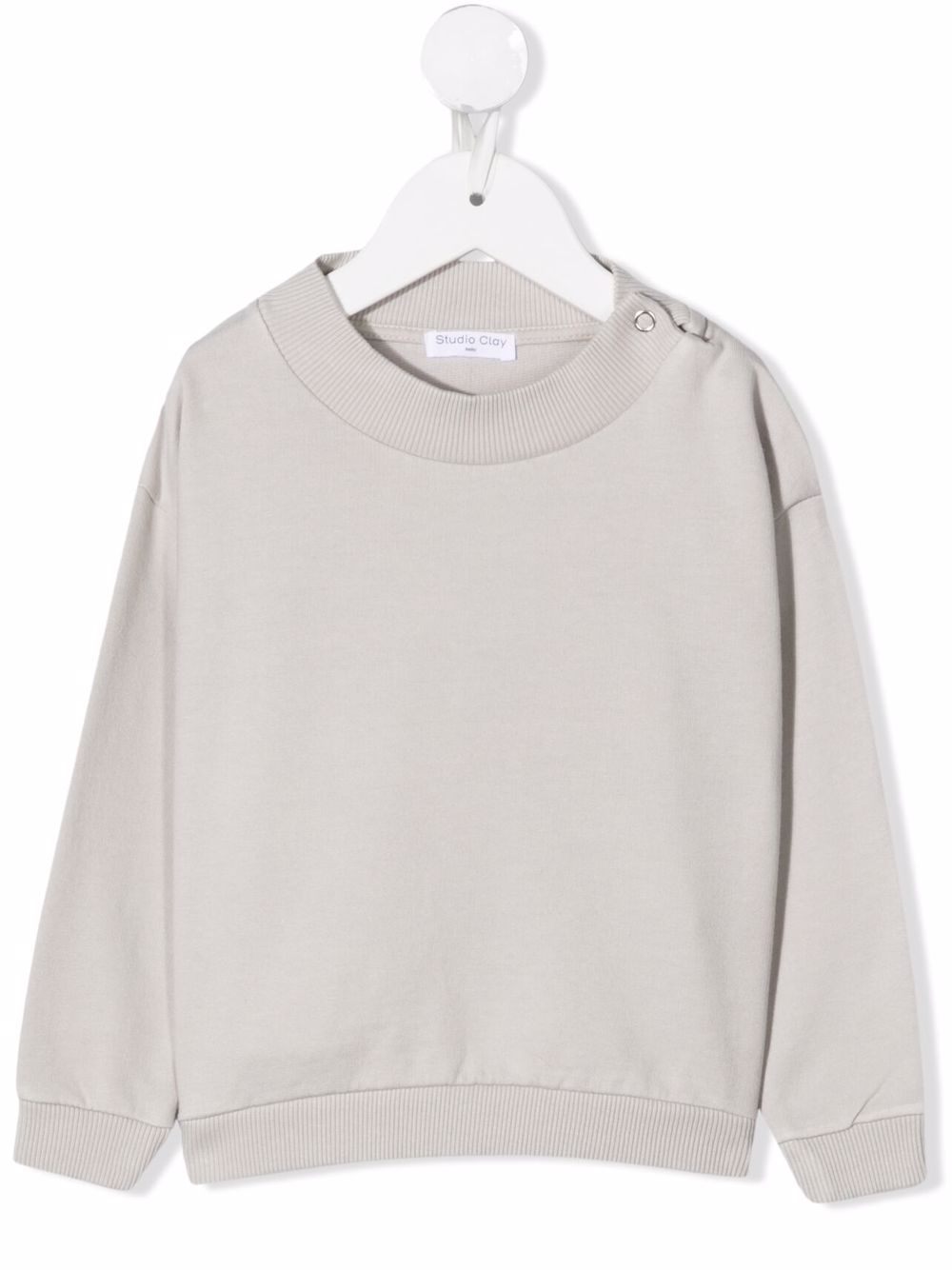 Oversized crew neck sweatshirt - Grey
