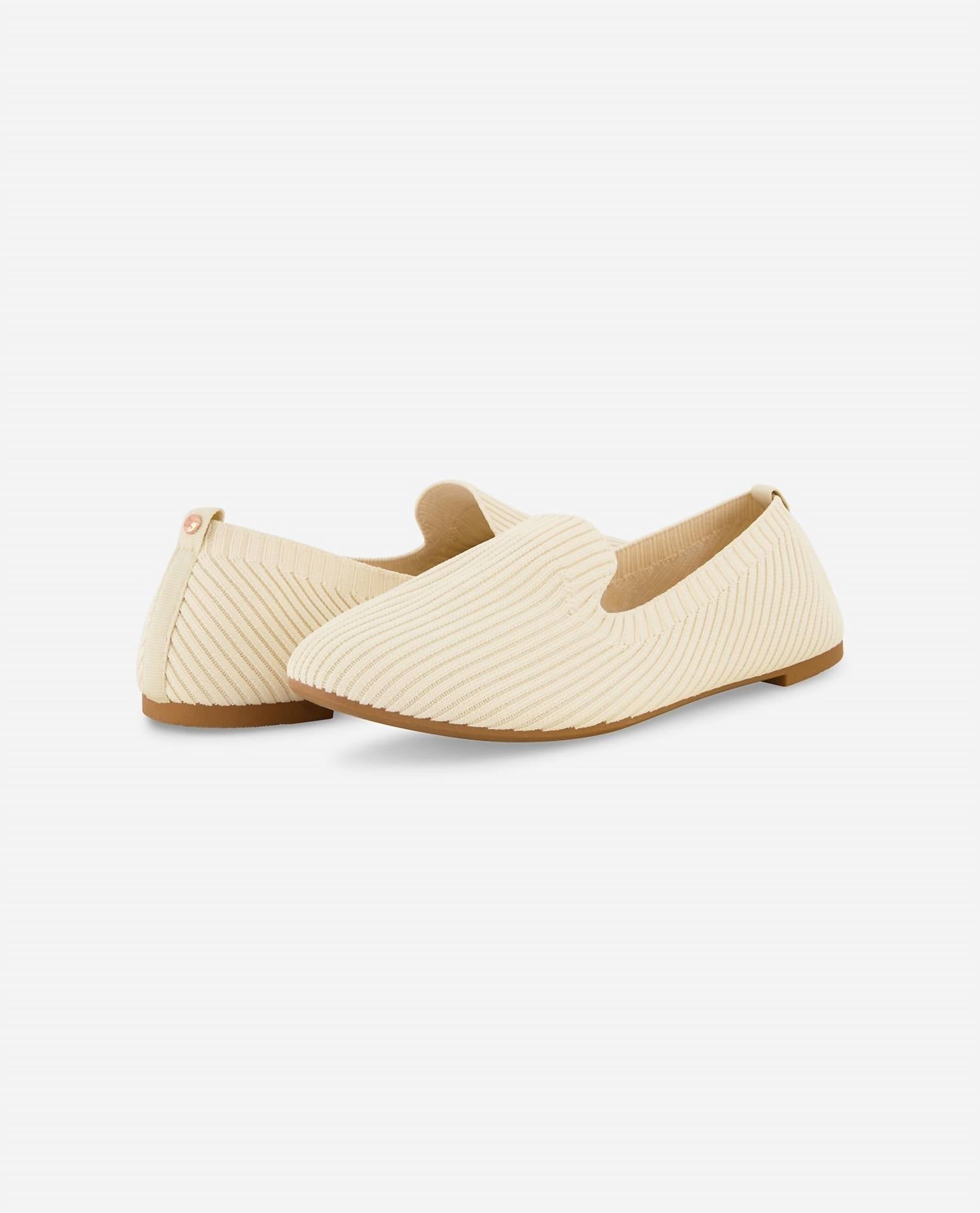 Women's Wish Flat Shoes In Natural