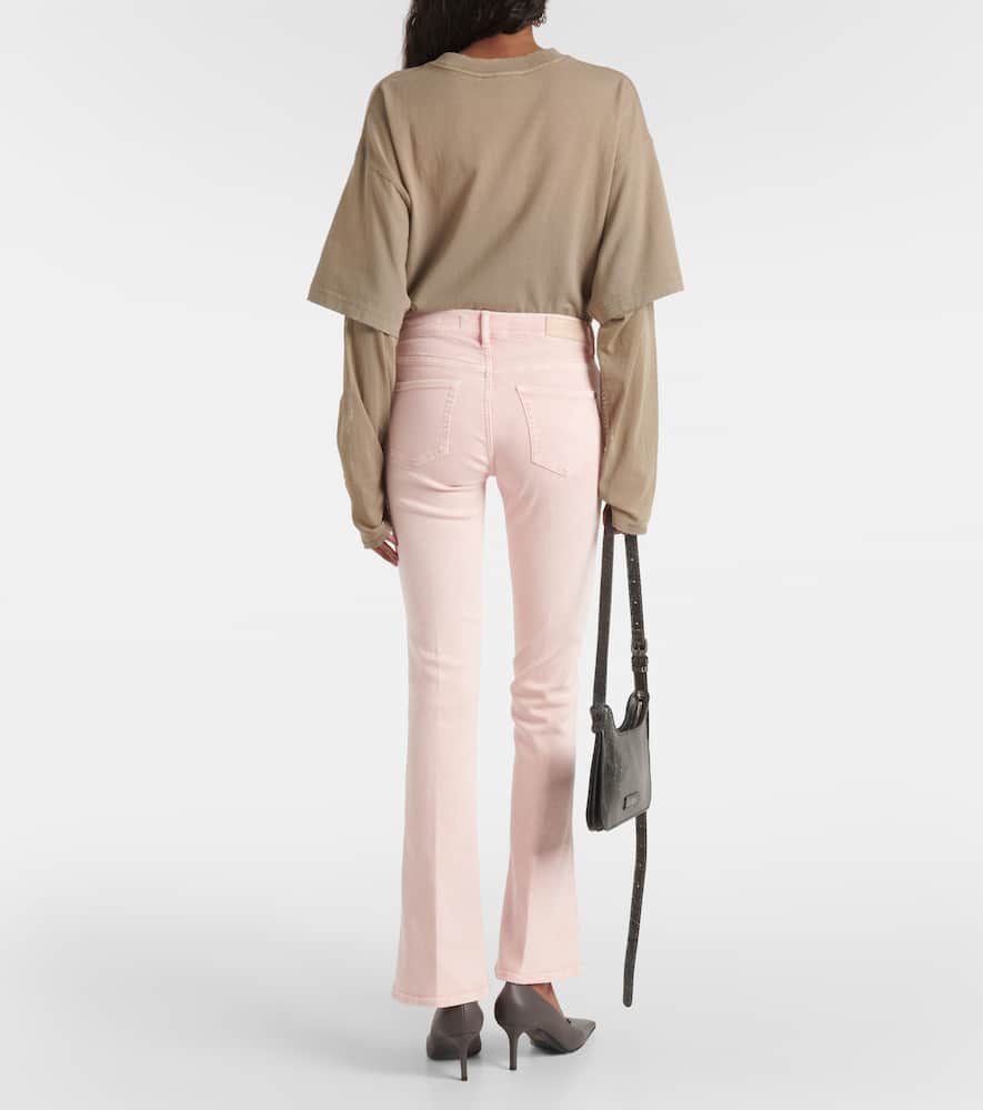 7 For All Mankind Mid-rise bootcut jeans