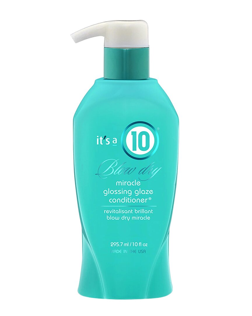 Women's 10Oz It's A 10 Miracle Blow Dry Glossing Glaze Conditioner