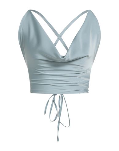 Woman Top Sky blue Size 6 Polyester