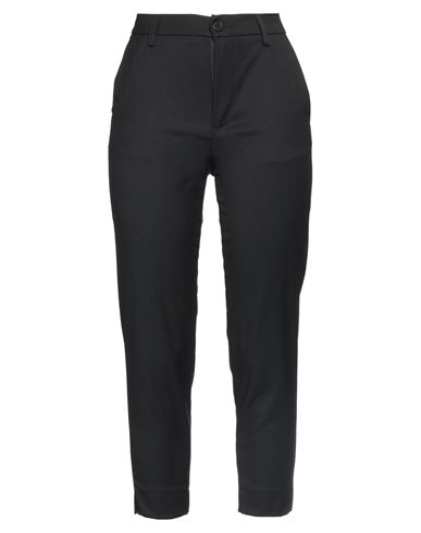 Virna Drò Woman Pants Black Size 4 Polyester, Viscose, Elastane