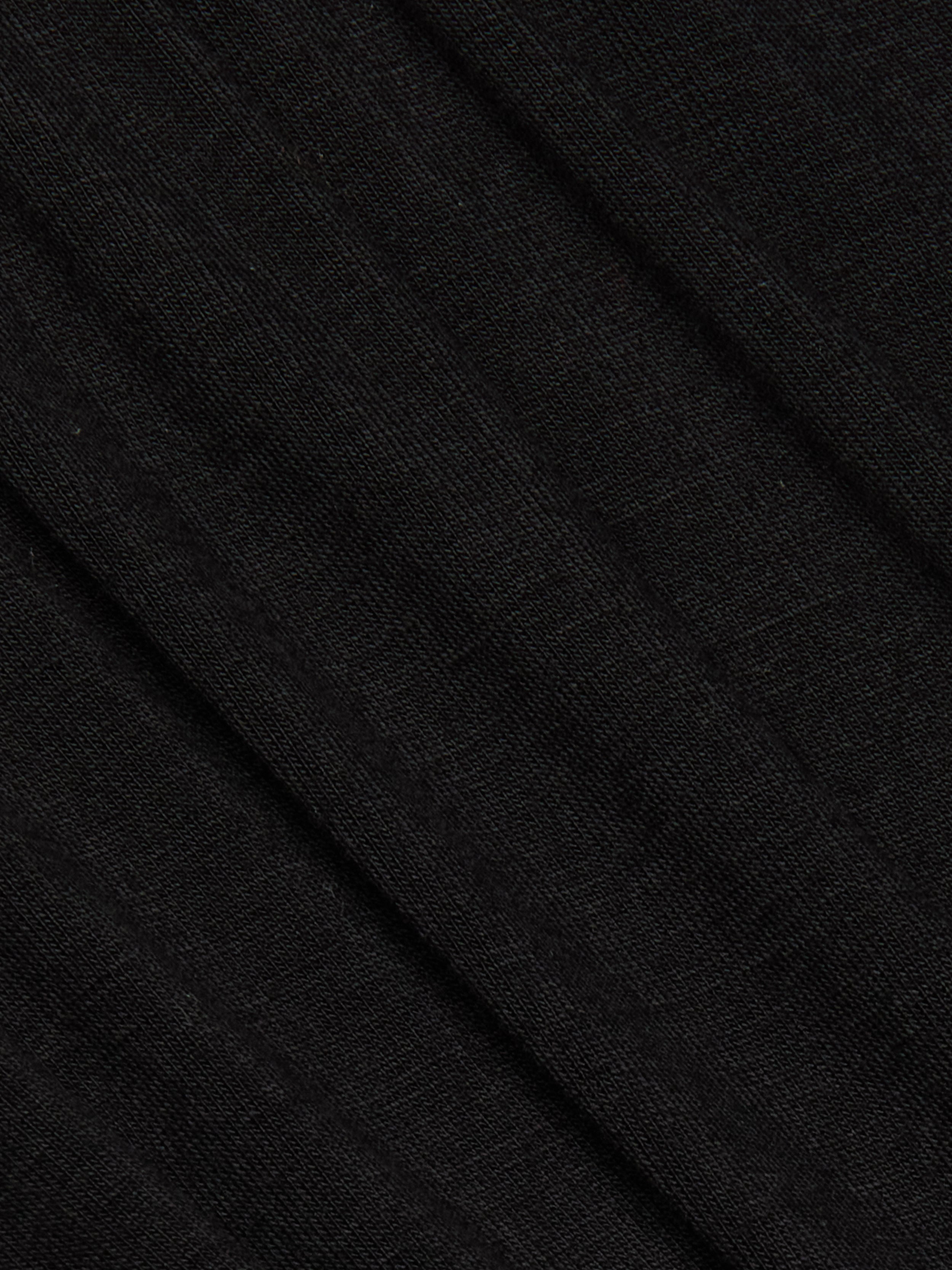 Cassandra Ruched Bodysuit In Black