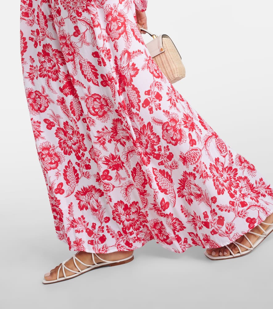 Wisdom floral wrap dress