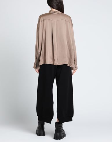 B. yu Woman Shirt Taupe Size L Viscose