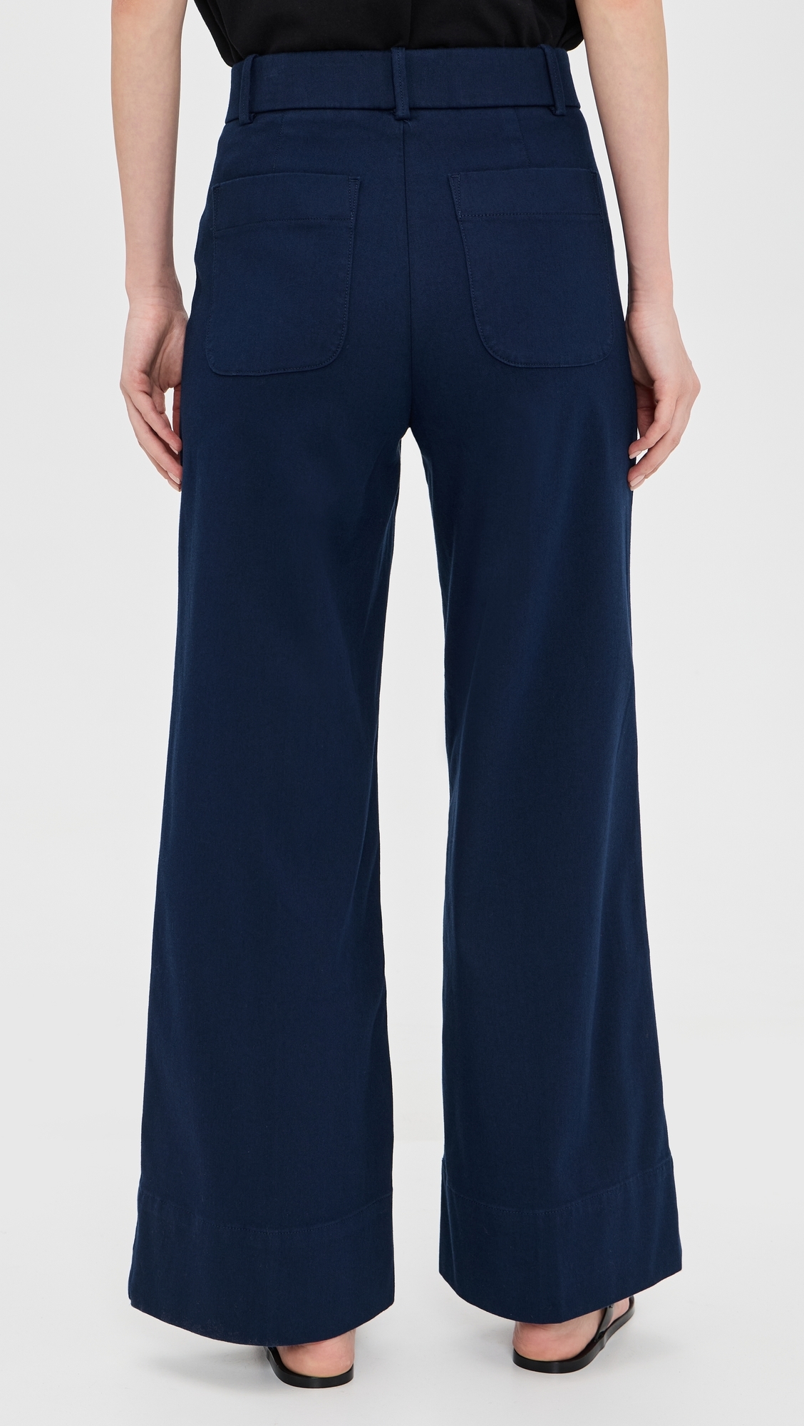Supersmooth Wide Leg Pants Timeless Navy