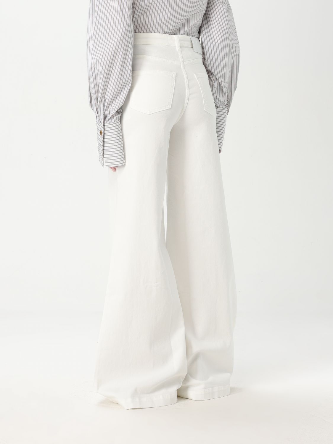 Wide-leg jeans - White
