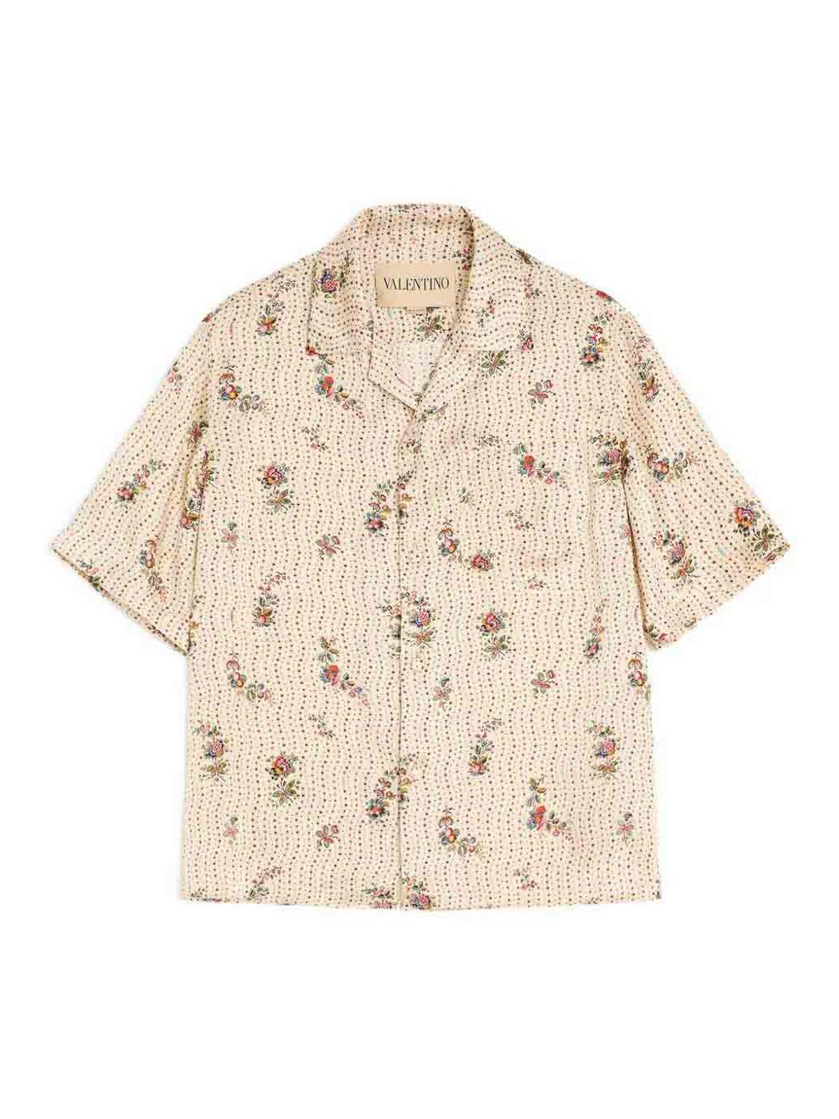 Papier Floral Bowling Shirt