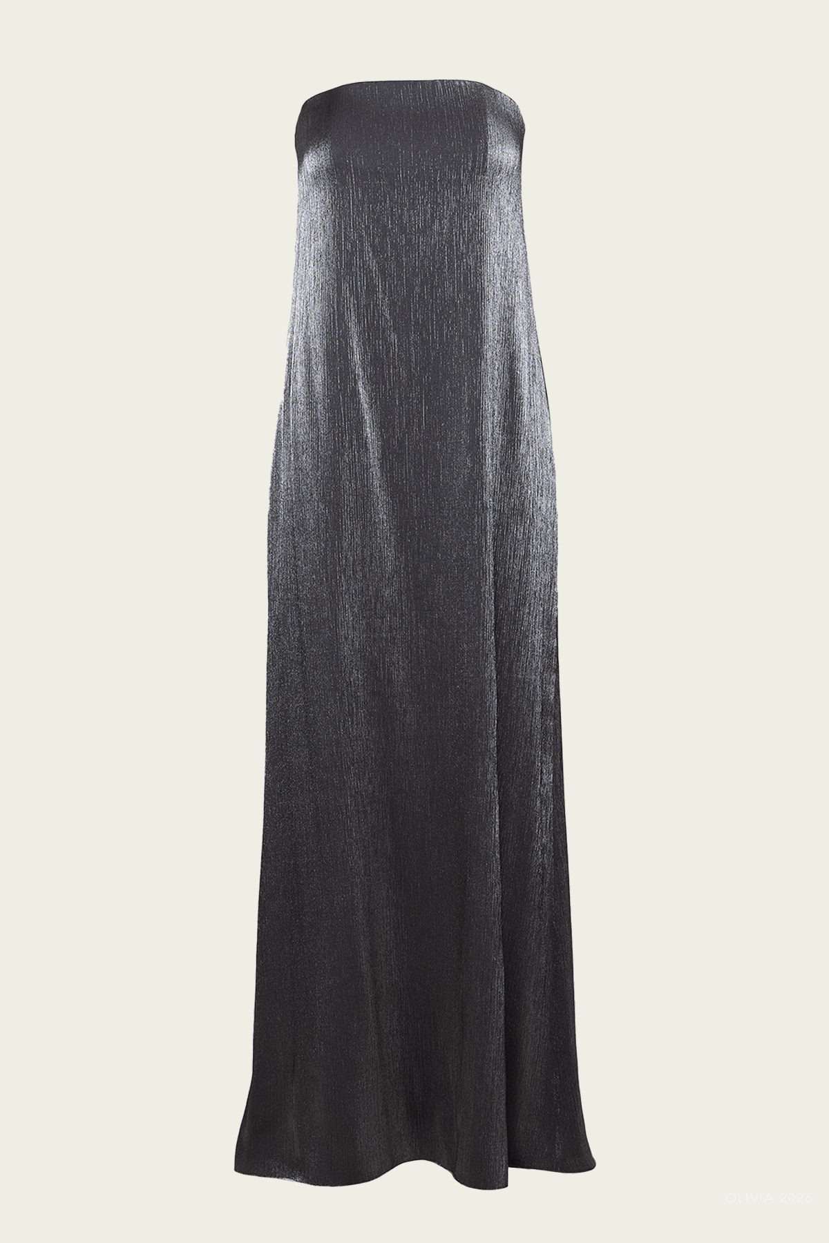 Carolyns Gown in Charcoal