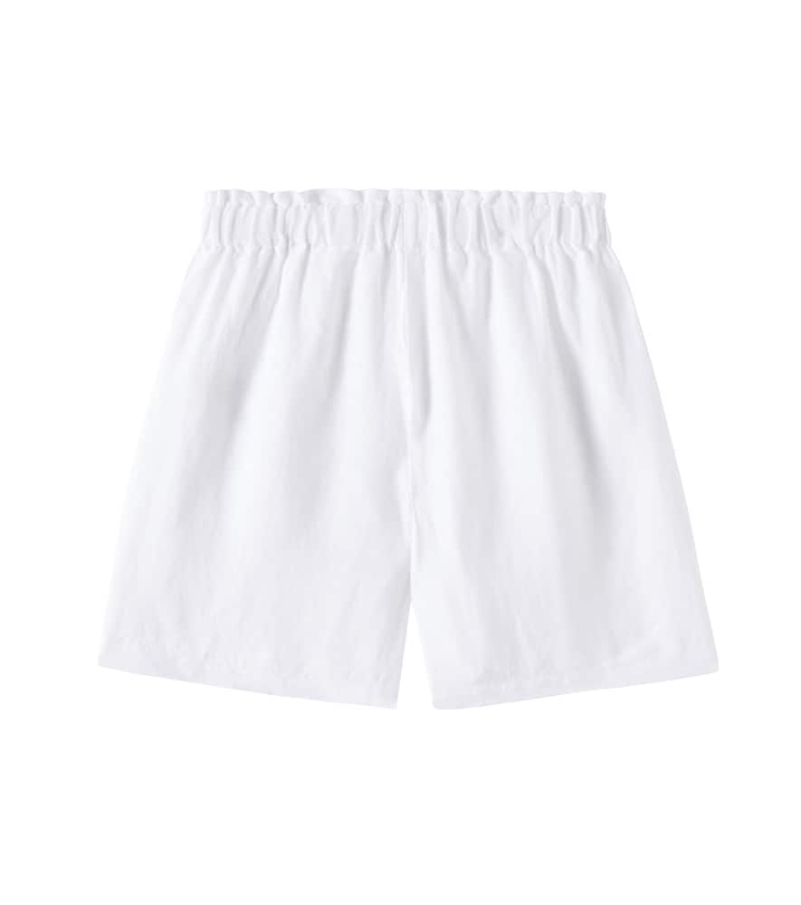 Linen Bermuda shorts