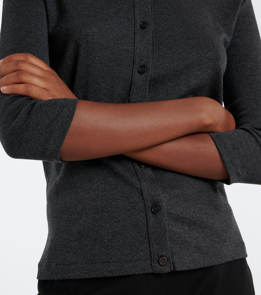 Alena cotton, cashmere, and silk cardigan