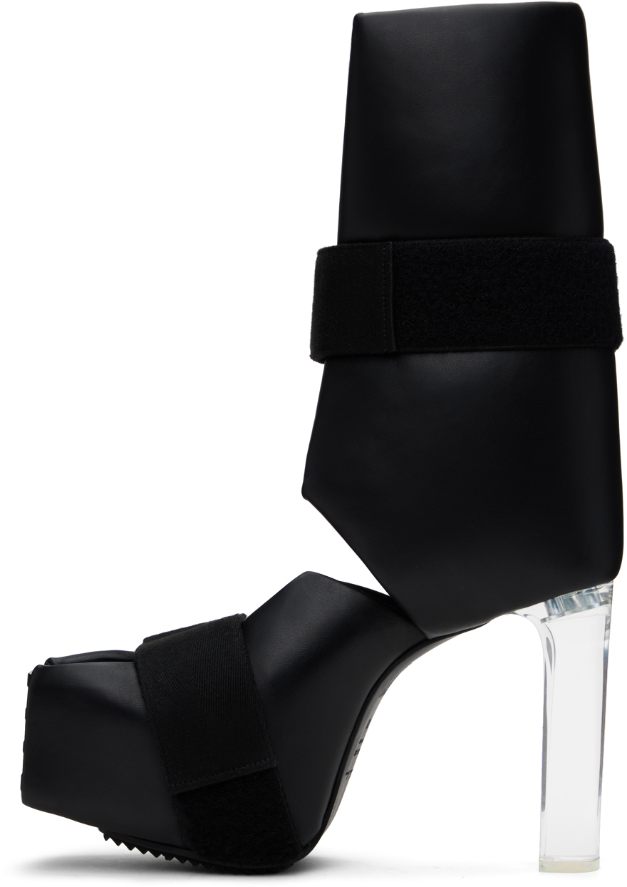 Rick Owens Black Splint Kiss Heels