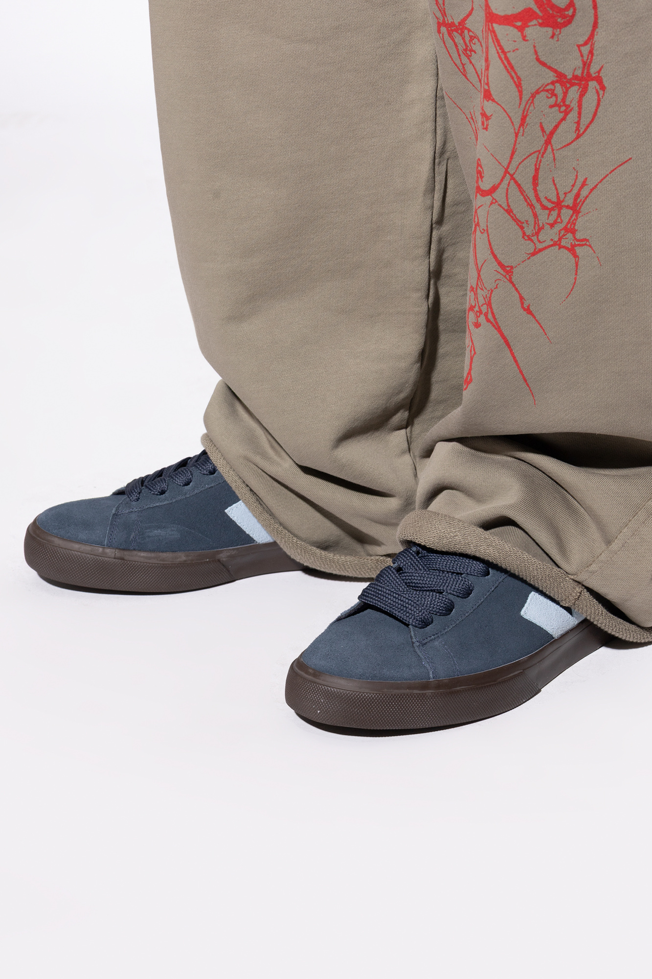 Sports Shoes "Campo Bold Suede", Men's, Navy Blue