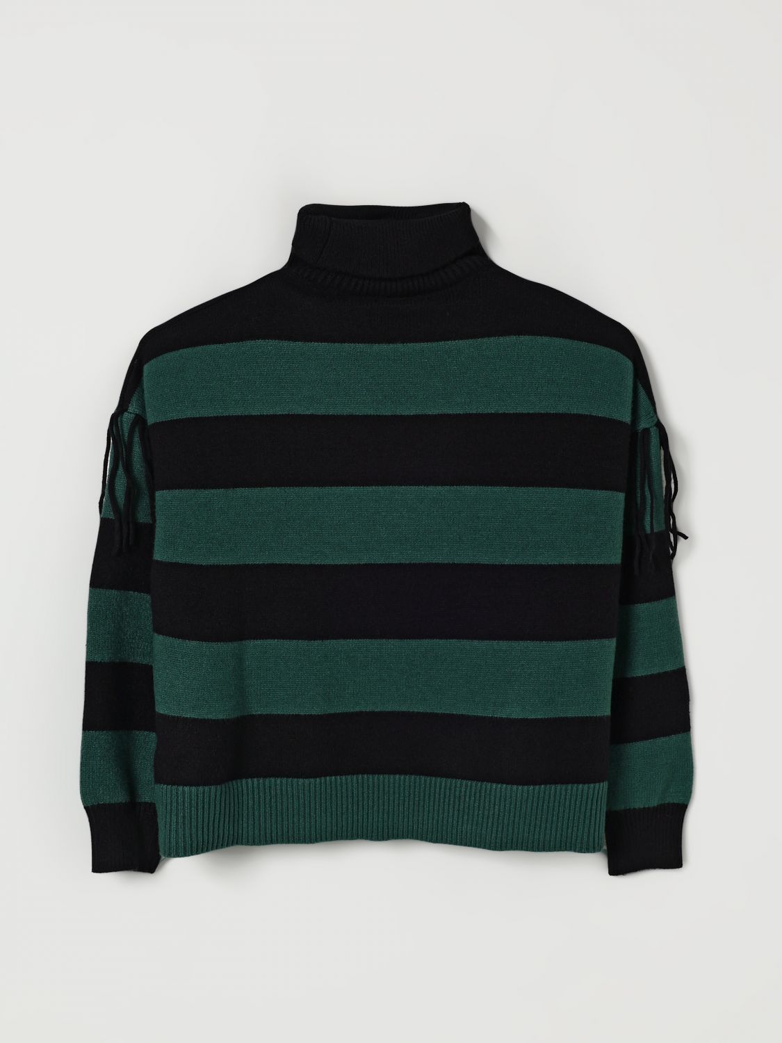 Striped jumper - Black