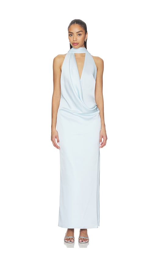 Lovers and Friends Faby Maxi Dress in Baby Blue. - M also in L, S, XL